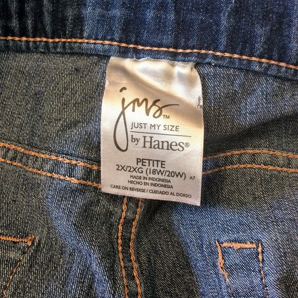 Hanes Just My Size Short Stretch Jeans - Picture 4 of 4